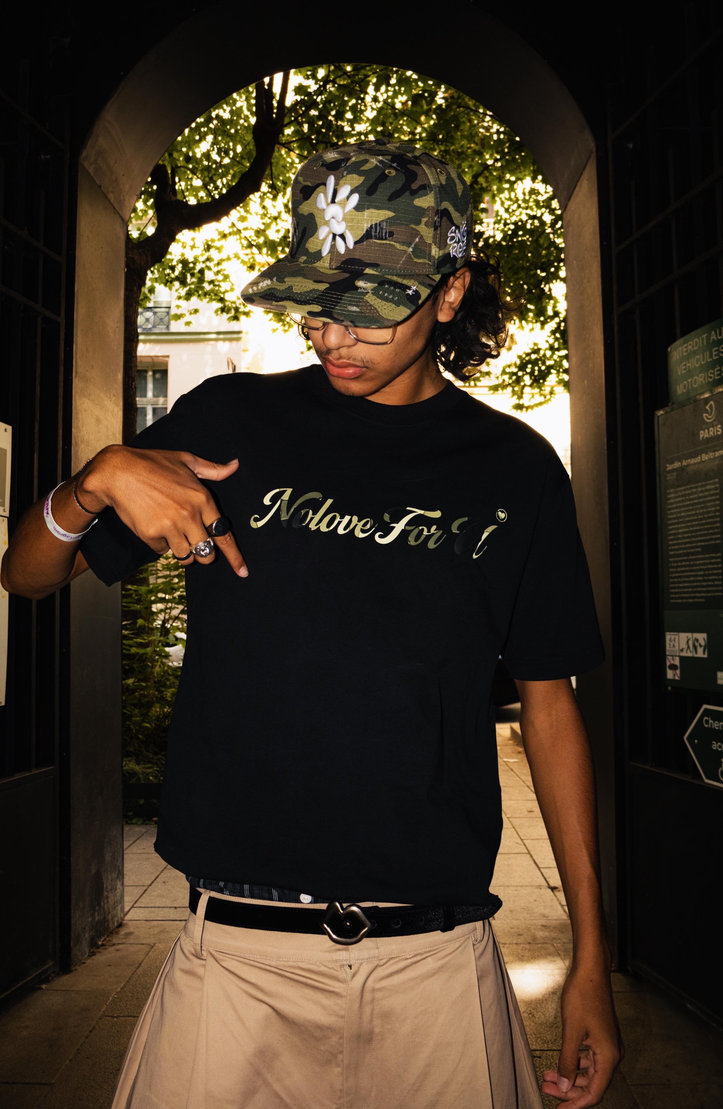 Camo tee